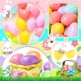 thumbnail image 4 of Huevos de Pascua OCTERIC, 180 unidades, rellenables, de plástico, colores pastel, 4 of 5