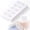 Transparent, 500 Pcs, 50 Sheets, variant on 150 PCS Binder Refill Sheet Converter Stickers, Clear Hole Reinforcement Stickers for No Punched Paper, Self-Adhesive Ring Binders Hole Labels for Office, Scrapbooking, Planner- 15 Sheets