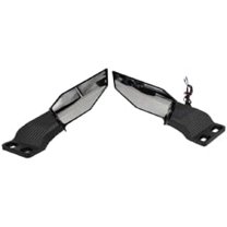 Motorcycle Side Mirrors with Integrated LED Lights – Sleek Stealth Design for All Motorcycles, Enhanced Safety, Easy Installation