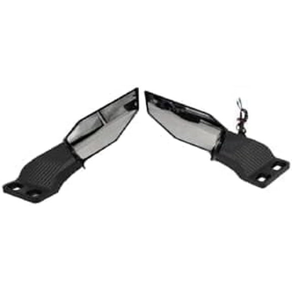 Motorcycle Side Mirrors with Integrated LED Lights – Sleek Stealth Design for All Motorcycles, Enhanced Safety, Easy Installation