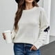 thumbnail image 1 of Puntoco-suéter de manga larga para mujer, Jersey holgado con cuello redondo, blusa, suéter de punto, liquidación de Navidad Puntoco Puntoco-1772, 1 of 4