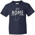 thumbnail image 3 of Inktastic It's Home- State of Indiana Outline Youth T-Shirt, 3 of 5
