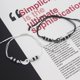 thumbnail image 5 of 2 Pulseras de Cuerda Ajustables LANNMXG Yin y Yang para Mejores Amigos Novios y Novias, 5 of 5