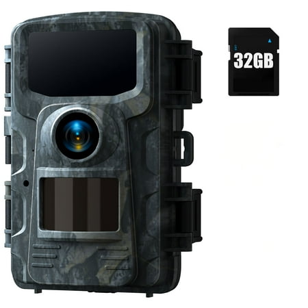 TOGUARD 4K 40MP Trail Camera Game Deer Hunting Camera with Night Vision Waterproof IP66 0.1s Trigger Time Latest Sensor Motion 120° Wide Angel Time-Lapse for Wildlife Monitor Trail Cam with SD Card