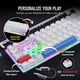 thumbnail image 3 of Teclado Corsair K70 PRO MINI WIRELESS RGB 60% QWERTY Blanco, 3 of 9