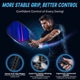 thumbnail image 2 of Feeray Pickleball Paddles Set of 2, USAPA Approved Lightweight Fiberglass Rackets with Honeycomb Core, 4 Balls and Carry Bag, 2 of 7