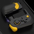 thumbnail image 4 of Control De Juego Controlador de juegos compatible con Bluetooth Gamepad para teléfono móvil para PUBG (negro), 4 of 7