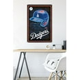 thumbnail image 6 of MLB Los Angeles Dodgers - Neon Helmet 23 Wall Poster with Pushpins, 22.375" x 34", 6 of 6