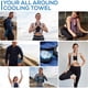 thumbnail image 5 of Paquete de 3 toallas refrescantes: toalla de microfibra liviana para gimnasio, entrenamiento, deporte y sudor; toalla de secado rápido, 5 of 5