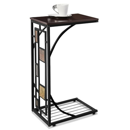Stand Side Table - Costway Coffee Tray Side Sofa Table Ottoman Couch Room Console Stand End TV Lap Snack