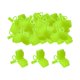 thumbnail image 1 of 50 piezas de anzuelos triples de pesca, bonetes fluorescentes amarillos, aparejos de pesca portátiles 13 cm x 14 cm x 04 cm, 1 of 9
