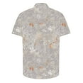 thumbnail image 4 of Xdegoge Camo Shirts for Men Button Up Short Sleeve Summer Hawaiian Vacation Collared Shirt Casual Hunting Lightweight Camouflage Graphic Tee Shirt Outdoor Hiking Camping Fishing Shirt Flash, 4 of 5