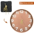 thumbnail image 5 of Desk Clock Movement Silent Small Wall Hand DIY Table Suitable for 10-12cm Replacement Kit Accessories Repair Parts Clocks Mechanism Hands, 5 of 6