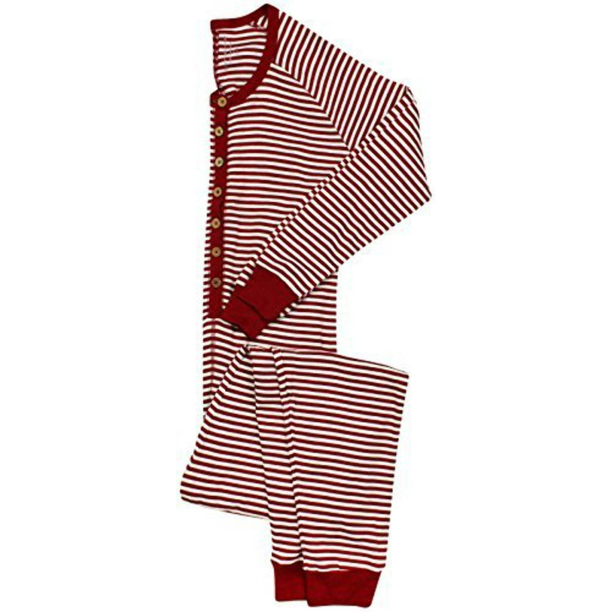 Burt's Bees Baby Women's Candy Cane Holiday Suit