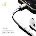 thumbnail image 2 of CNKOO Lightning to 3.5mm Adapter  [ MFi Certified]  Headphones Adapter Lightning to Audio Jack Converter for  13 12 11 Max SE X XR XS 8 7, 2 of 8