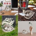 thumbnail image 5 of Statue Commémorative pour Animaux, Pierre Commémorative pour Animaux, Pierre Dévotionnelle pour Chien Chat, Statue en Résine Résistante aux Intempéries, Tombe en Forme d'Ange (Chien) 11*8*4CM, 5 of 5