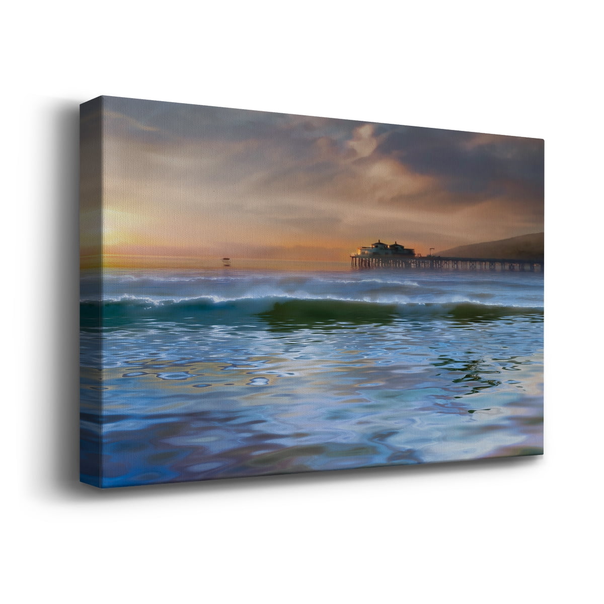 Wexford Home The Pier Premium Gallery Wrapped Canvas, 40" x 60" - Ready to Hang