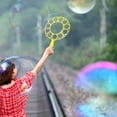 thumbnail image 4 of 1 Set of Portable Bubble Wands Bubble Maker Rings Bubble Blowing Tools (Random Color), 4 of 8