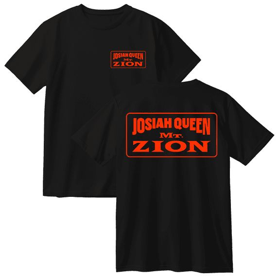 Josiah Queen Merch Mt Zion Cotton T-shirt Unisex Short Sleeve Crewneck Fashion Tee