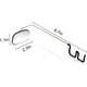thumbnail image 5 of 2-Pack Cycling Glasses Mirror, 360 Degree Adjustable Rear View Wide Angle Mirror, Cycling Accessories-Good, 5 of 5