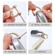 thumbnail image 4 of Llavero de cuero para coche, llavero universal de cuero para hombres y mujeres, 4 of 5
