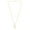 Gold, variant on Pendant Chain Necklace India Hindu God Symbol Shree Spiritual Good Luck CZ Jewelry Gift for Men Women