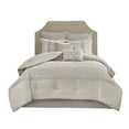 thumbnail image 3 of Embroidered 8 Piece Comforter Set Neutral King, 3 of 14