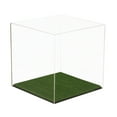 thumbnail image 5 of Versatile Deluxe Clear Acrylic Display Case - Small Square Box with Turf Bottom 9.75" x 9.75" x 9.75" (A007-TBC), 5 of 7