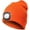 Orange, variant on CENSGO Beanie with a Light, Ideal Christmas Stuffers Gifts for Men, USB Lighted Knitted Cap Orange