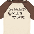thumbnail image 4 of Inktastic One Day, Daddy Will Be My Caddy Kids Golfing Boys or Girls Long Sleeve Baby Bodysuit, 4 of 5