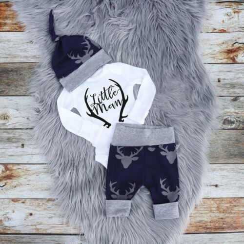 Little man baby best sale outfit