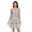 Animal Face and Leaf, variant on Dailycode Summer Dresses for Women Strapless Casual Beach Cover Ups Hand Drawn Watercolor Flower Tube Top Sundress