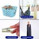 thumbnail image 5 of Pinzas de ropa resistentes al viento de colores (juego de 30) | Pinzas de plástico resistentes con agarre fuerte | Accesorios multicolores para tendederos domésticos, para calcetines, ropa, ed, 5 of 5
