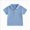 Sky Blue, variant on WXFAZCVU Baby Boy Clothes Lapel Button Down Shirt Soft Breathable Short Sleeve Tee Clothes Size 12-18 Months