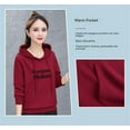 thumbnail image 4 of Sweatshirt LOVE DOCK Women'S Winter 2022 New Trend Hooded Autumn Dress Early Autumn Pile Thickened Loose Plus Women'S Tops for Women Girl, 4 of 6