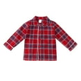 thumbnail image 1 of XDZJLR Pyjamas pour Garçons Tout-Petits Ensemble Chemise à Manches Longues et Pantalon de Pyjama Rouge 8-9 Ans, 1 of 9