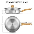 thumbnail image 2 of Koch Systeme CS 12 Inch Stainless Steel Frying Pan with Bakelite Handle, 2 of 6