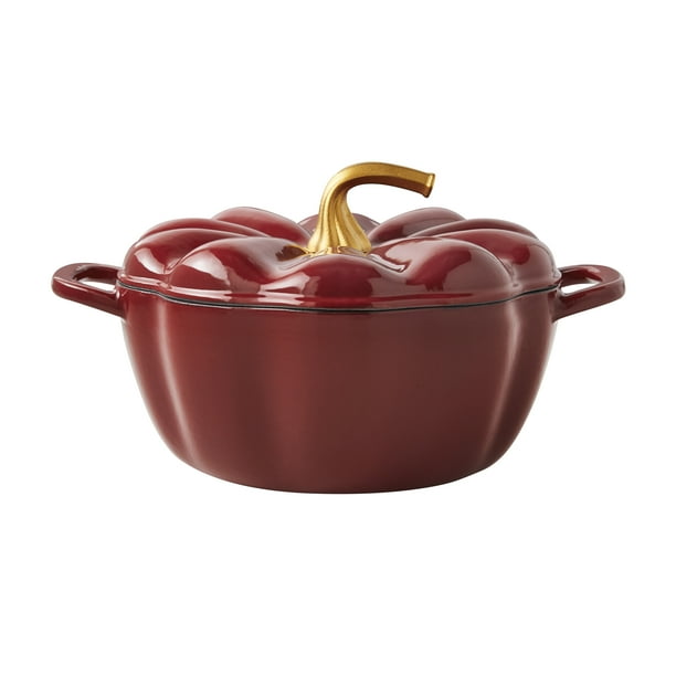 The Pioneer Woman 3.5Quart EnamelonCast Iron Pumpkin Dutch Oven