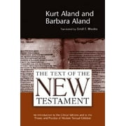 The Text of the New Testament (Paperback)