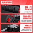 thumbnail image 3 of Batería JUNWOOD 20V 3,8 Ah de litio, paquete de 2 con cargador, 3 of 7