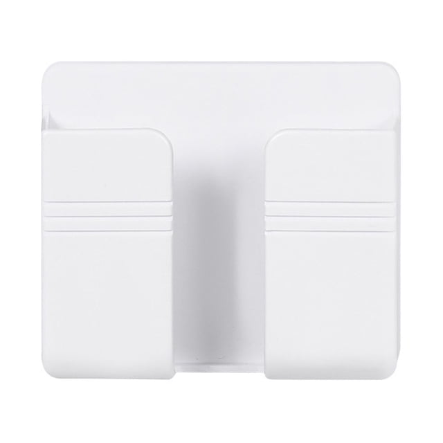 WHEANG Adhesive Wall Mount Phone Holder Mobile Phone Charger Socket Pocket Damage Free