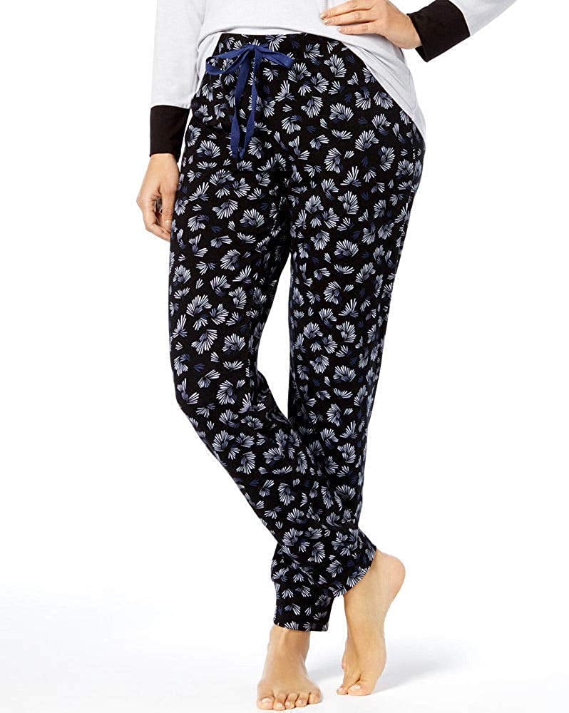 Alfani Womens Knit Printed Pajama Pants 