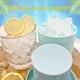 thumbnail image 2 of (Naranja)Moldes para cubitos de hielo con tapa,Bandeja cilíndrica de silicona para cubitos de hielo,Descomprimir celosía de hielo,Bandeja cilíndrica reutilizable para cubitos de hielo 3D,Bandeja de cu, 2 of 5