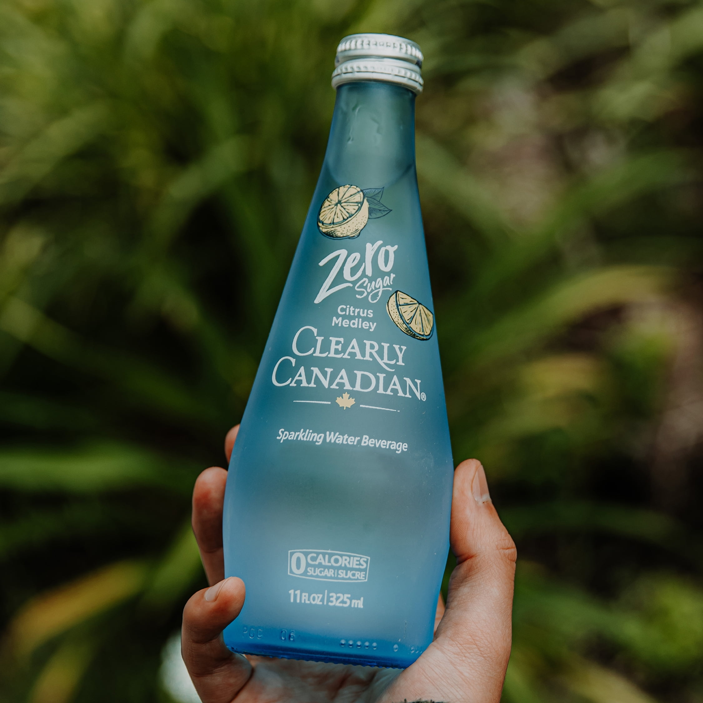 Clearly Canadian Citrus Medley Sparkling Water, Lemon Lime, 11 fl