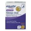 Equate Nighttime Sleep-Aid Soft Gels, Diphenhydramine 25mg, 24 Count