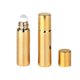 thumbnail image 1 of Lote de 50 botellas de aceite esencial de 5 ml, botellas de perfume de vidrio UV, botellas de muestra de aceite esencial, contenedor vacío, bola de vidrio de 5 ml, oro, 1 of 5