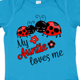 thumbnail image 4 of Inktastic My Auntie Loves Me with Cute Lady Bugs Boys or Girls Baby Bodysuit, 4 of 5