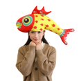 thumbnail image 2 of Portable User Friendly Fish Head Costume Hat Offering Comfort for Extended Wear During Parties and Festivals, 2 of 4