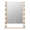 Champagne Gold, variant on Impressions Vanity Cinematique XL Hollywood Tri Tone LED Makeup Mirror with 360 Degree Tilt (Black)