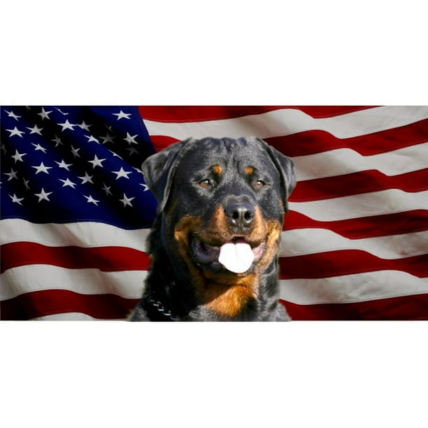 Rottweiler license sale plates